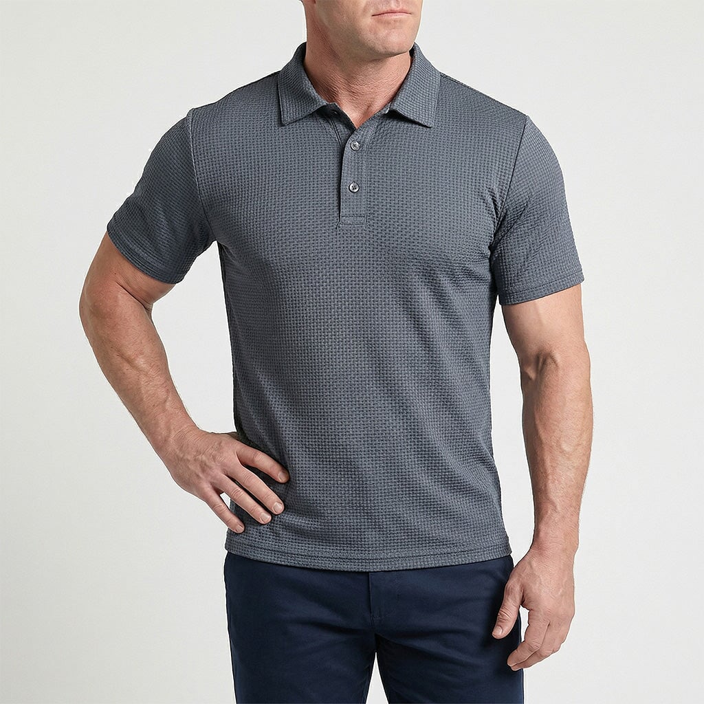 Van Aldijk — Premium Poloshirt met Stretchcomfort