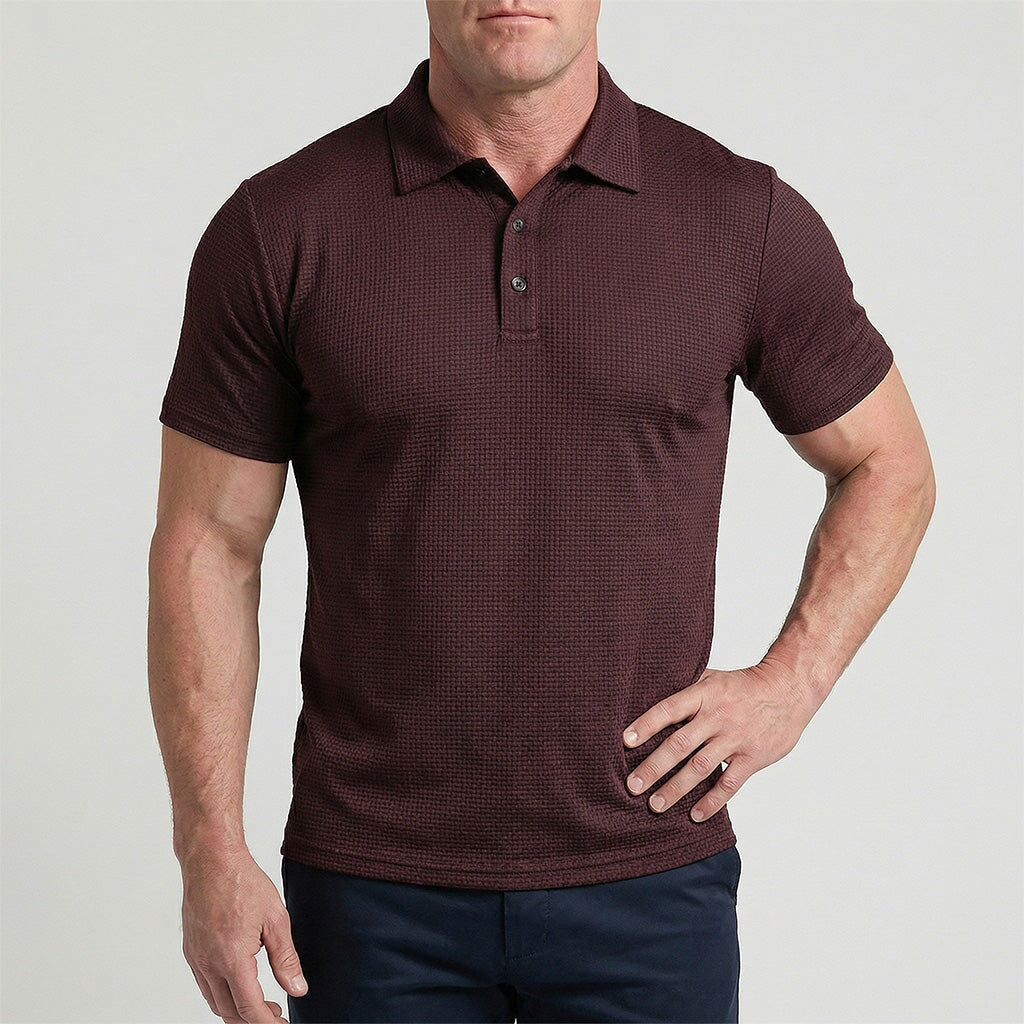 Van Aldijk — Premium Poloshirt met Stretchcomfort