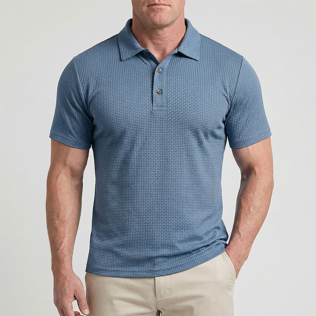 Van Aldijk — Premium Poloshirt met Stretchcomfort