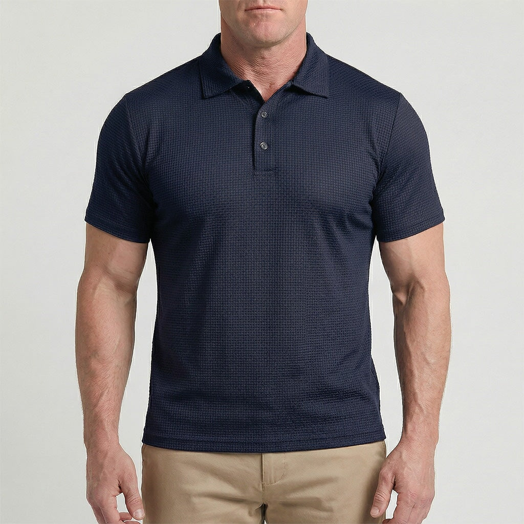 Van Aldijk — Premium Poloshirt met Stretchcomfort
